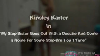 My Pervy Family - Kinsley Karter a dögös fekete hölgyemény