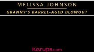 Melissa Johnson a méretes tőgyes érett nő