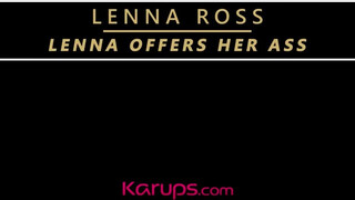 Lenna Ross hátsója meghágva