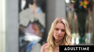 ADULT TIME - Rachael Cavalli-t a bombázó tini bébiszitter ujjazza, majd nem tud ellenállni a lucskos leszbi 69-nek!