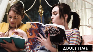 ADULT TIME - Fősulis Freya Parker beleszeret félénk leszbi tanítójába, Gizelle Blancóba