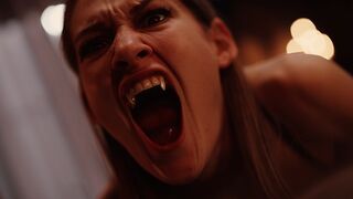 Sötét Vágyak Kastélya - Vampired Csábításában Egy Bombázó Világos Szőke Úrnő és Egy Szemérmes Csajszi Tiffany Tatummal és Leana Lovings-szal